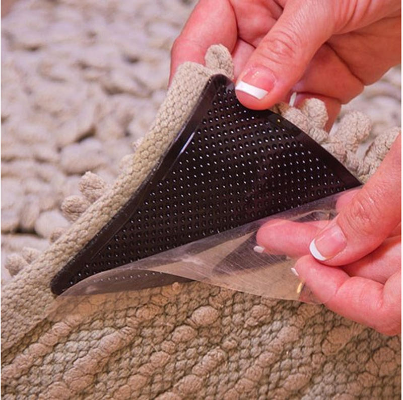 🧡 Non-Slip Corner Area Rug 🧡