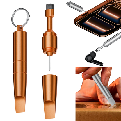 🔑 Mini Multi Tool Keychain Opener