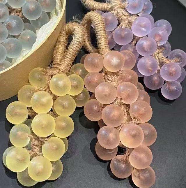 Grape-Shaped Handmade Soap ✨