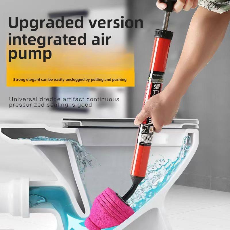 🚽 High Pressure Toilet Plunger – Powerful Drain Unblocker Pump