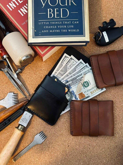 Premium Old Money Leather Wallet Set 💼✨
