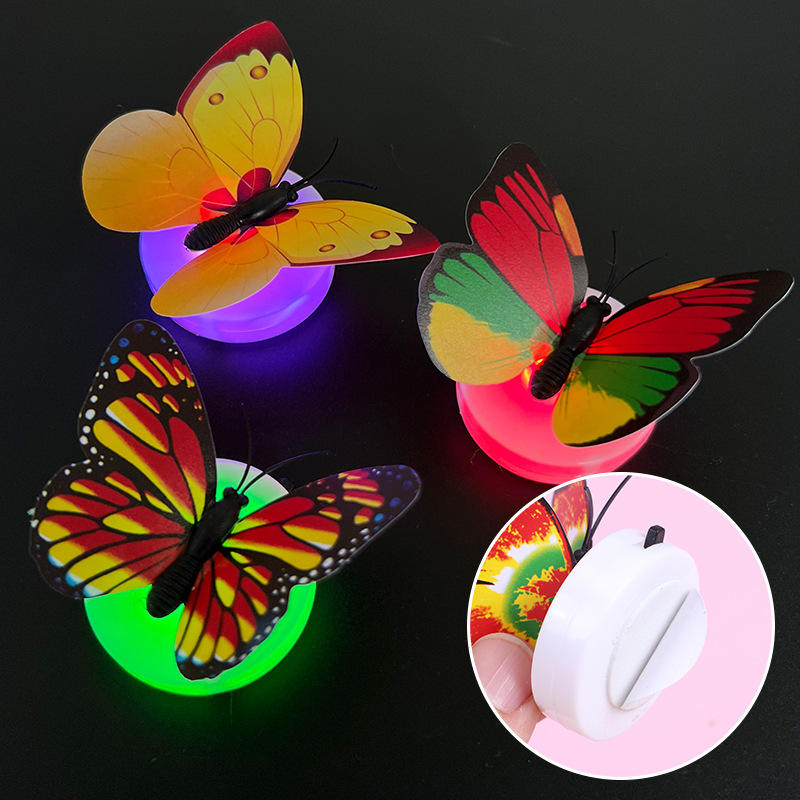 🦋 3D Color-Changing Butterfly LED Wall Light