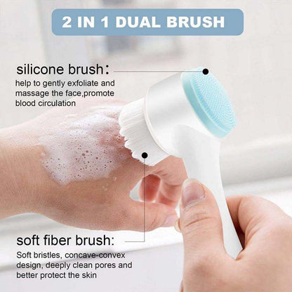 Silicone Facial Cleansing Brush✨
