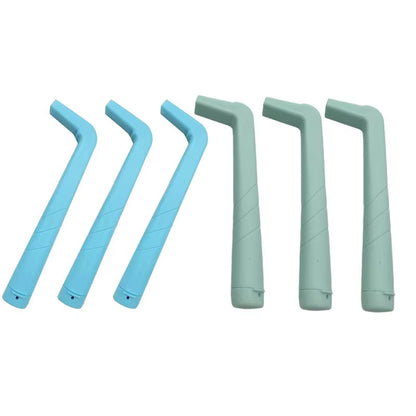 Anti Hiccup L-Shaped Straw 🥤✨
