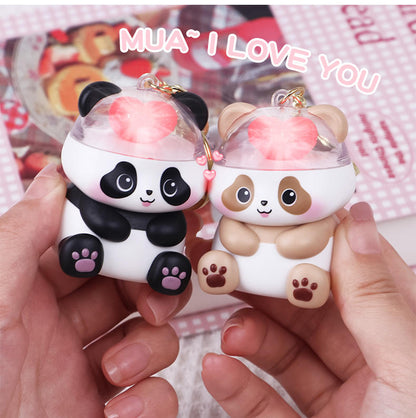 ✨ Cute Panda Bear Mini Keychain Toy 🐼🐻💖