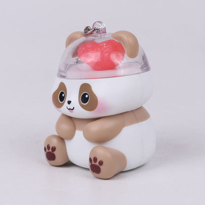 ✨ Cute Panda Bear Mini Keychain Toy 🐼🐻💖