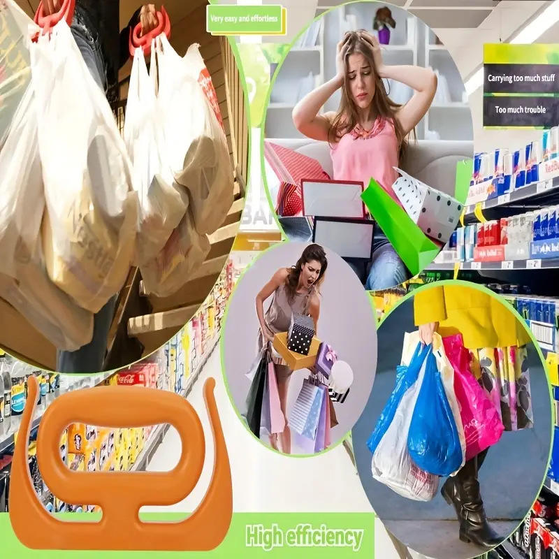 Multi-Bag Easy Grip Holder 👜🧡 | Carry More, Grip Better!