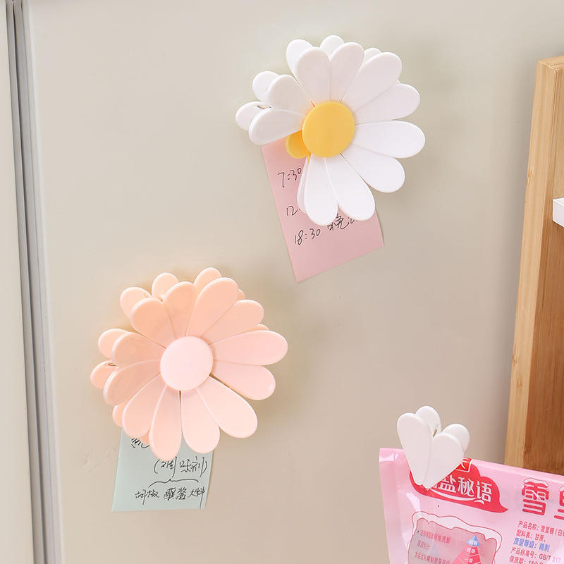 Magnetic Flower &amp; Heart-Shaped Food Bag Clips