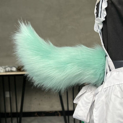 Fluffy Tail Car Decoration 🚗🦊✨
