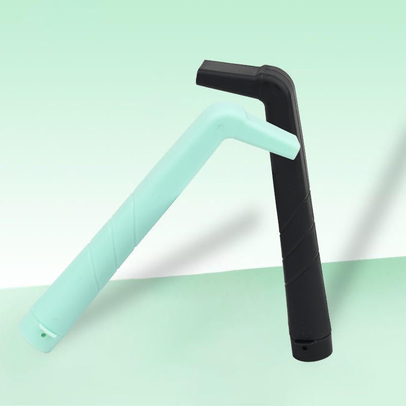 Anti Hiccup L-Shaped Straw 🥤✨