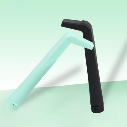 Anti Hiccup L-Shaped Straw 🥤✨