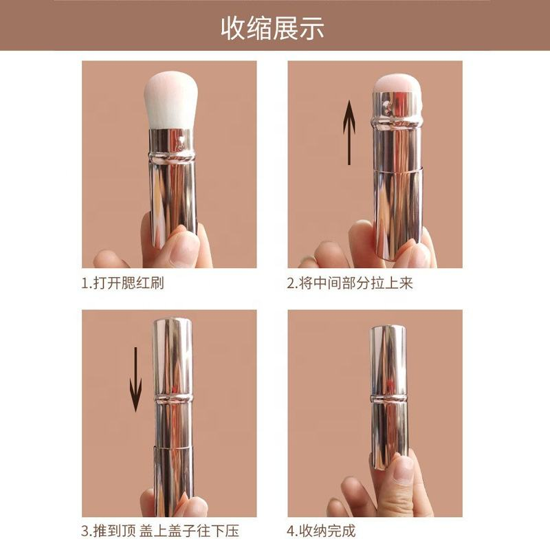 💄✨ Portable Retractable Makeup Brush ✨💄