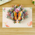 🦋🌸 3D Pop-Up Butterfly Greeting Card 🌸🦋