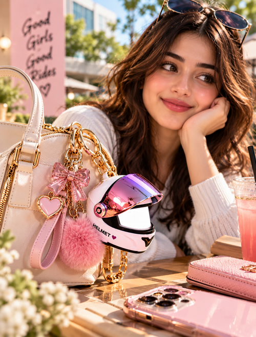 HELMIE™ — Your Cutest Little Ride Buddy 💗🏍️