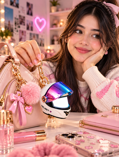 HELMIE™ — Your Cutest Little Ride Buddy 💗🏍️
