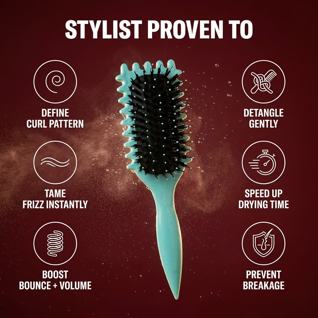 Curl Defining Hair Brush