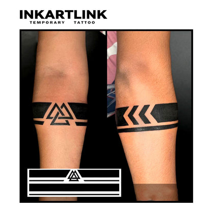 Stylish semi-permanent tattoo stickers 🌿