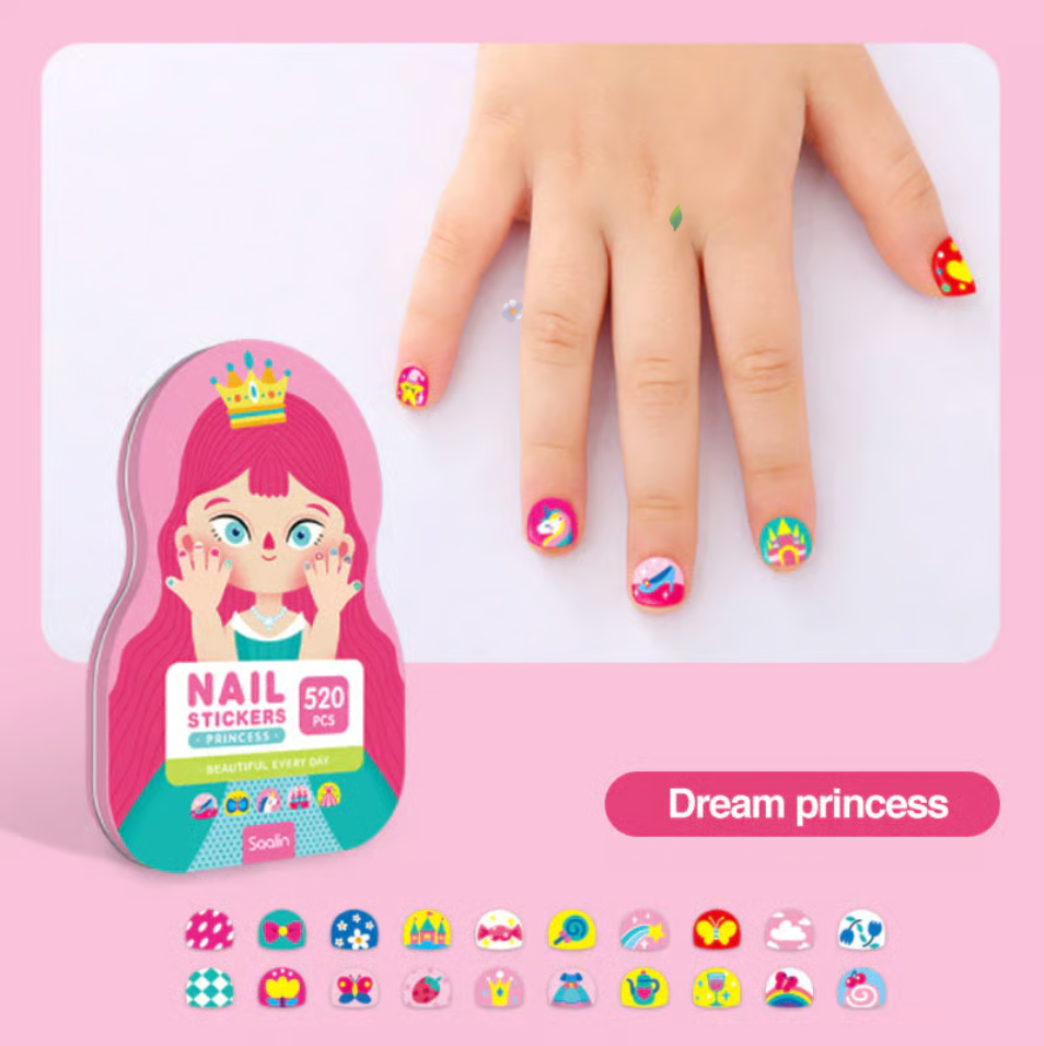 Re-Useable Kids Nail Stickers