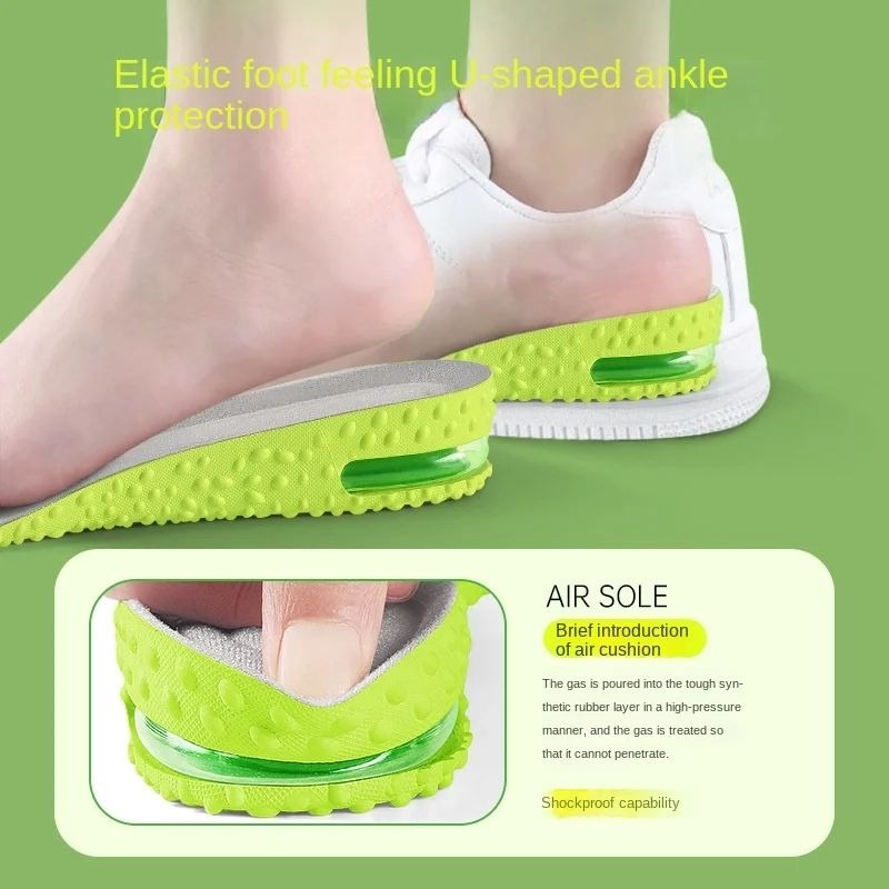 Anti Oder + Pain Relieving Height Increase Insoles ( Unisex )