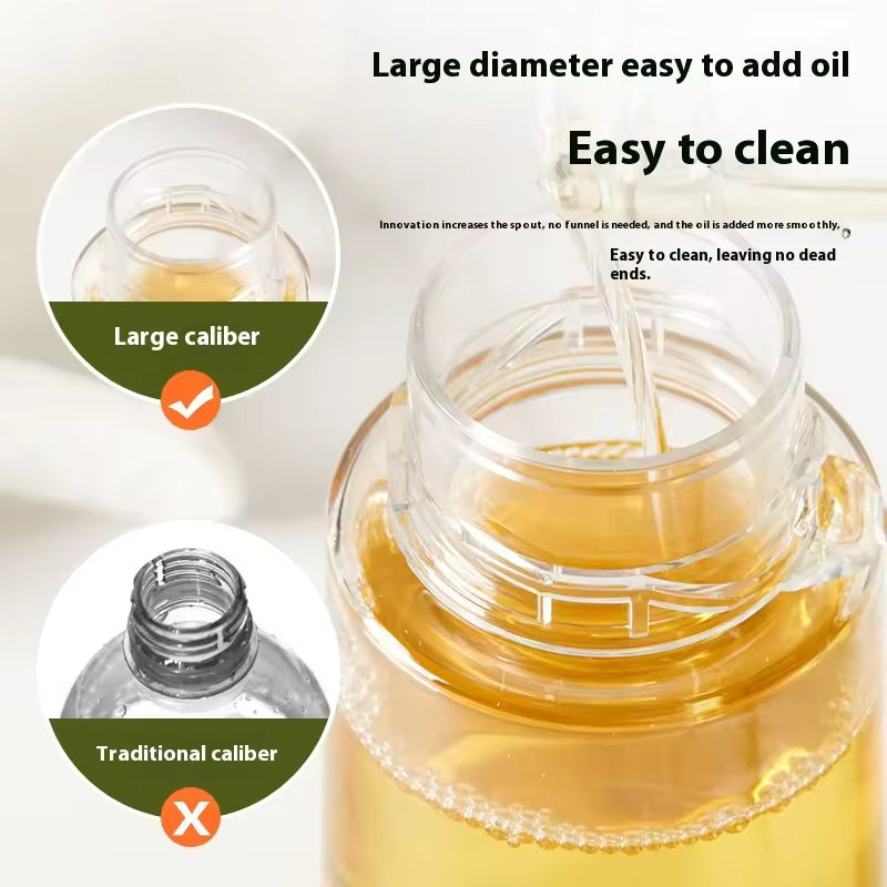✨ LUXA Oil Spray Bottle – Refillable Cooking Oil Dispenser