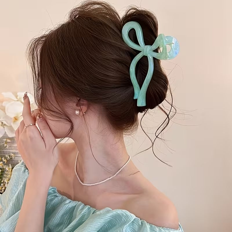 🎀 Bow Hair Claw Clip