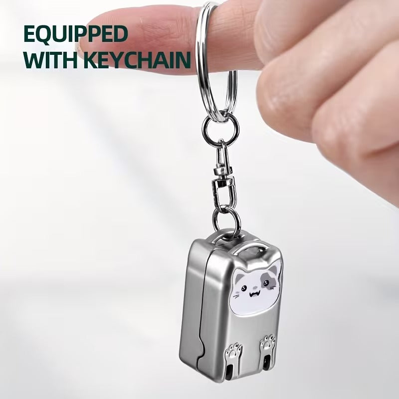Cute Kitten Keychain Nail Clipper