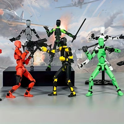 Robot Action Figure 3D Printed Toy