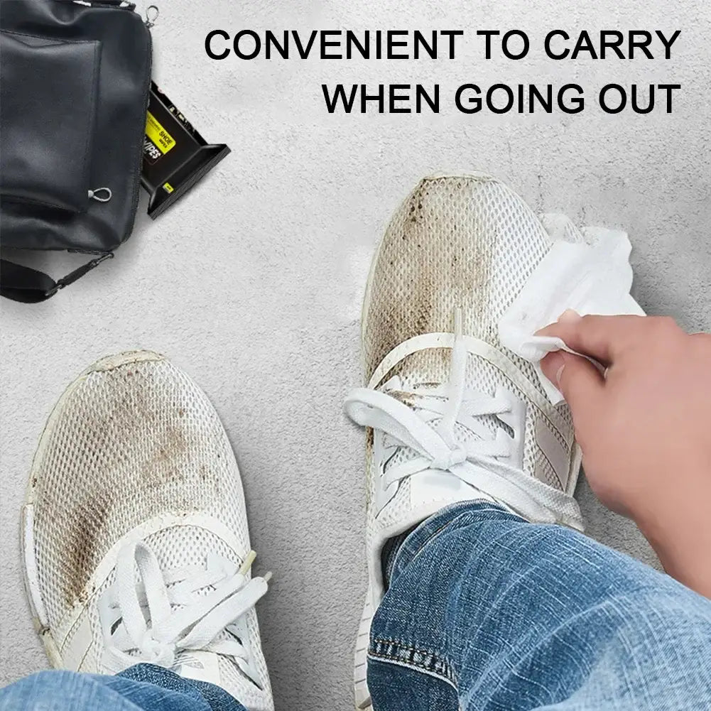 Instant Shoe Cleaning Wipes | Imported Quality