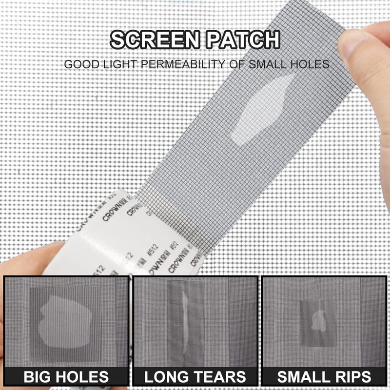Self-Adhesive Screen Window Repair Tape Roll