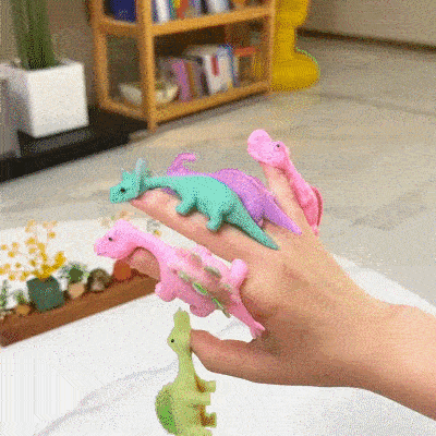 🦖 Stretchy Catapult Dinosaur Toy