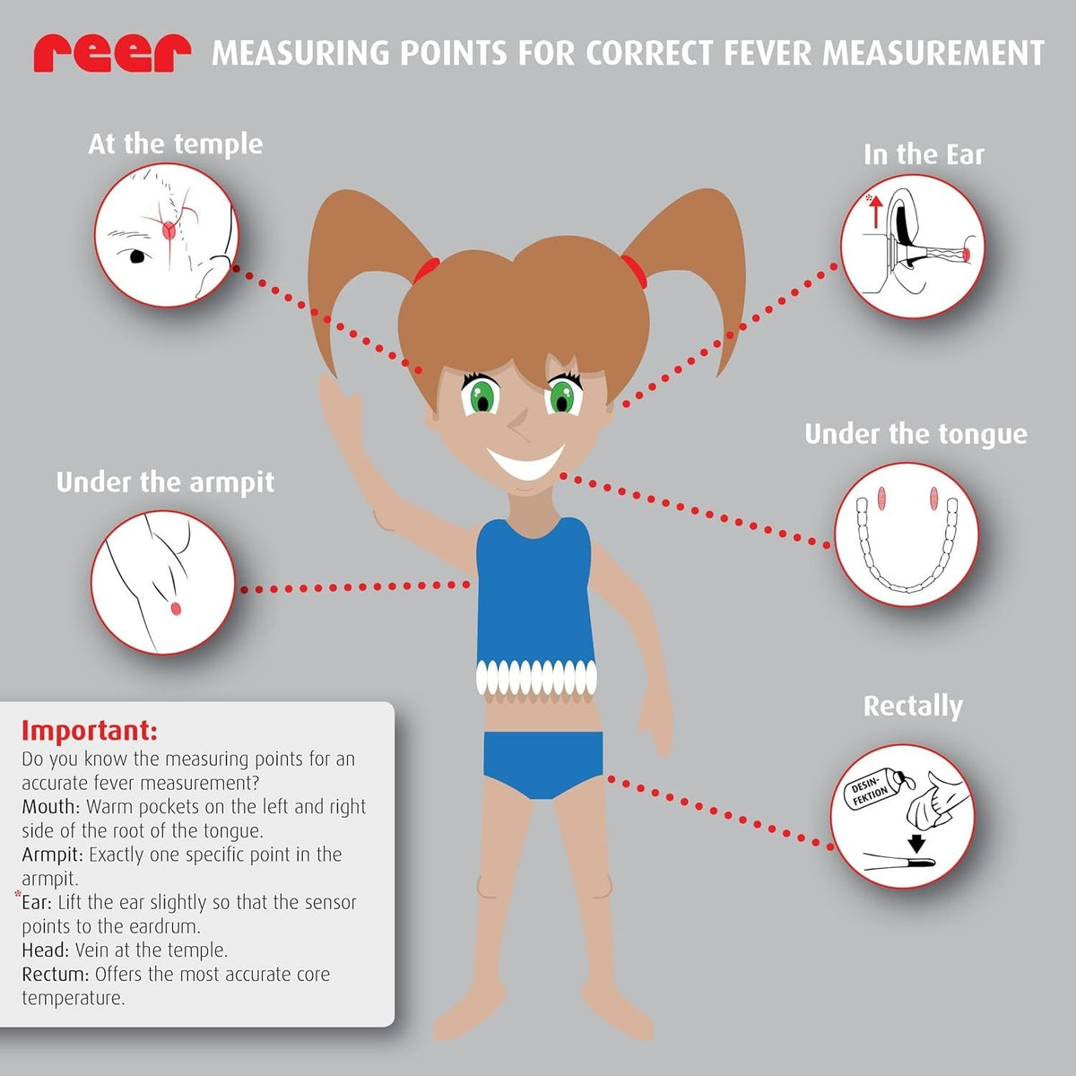 Digital BabyTemp Pacifier Thermometer