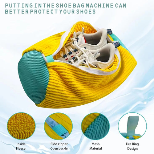 Reusable Shoe Washing Machine Bag