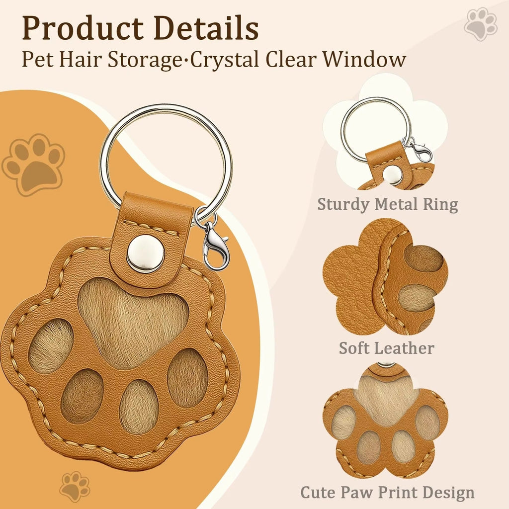 Soul Paw Pet Memorial Keychain