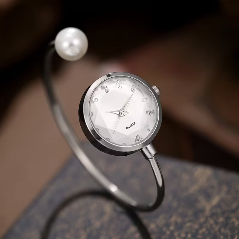 Light & Dainty Bangle Bracelet Quartz Watch