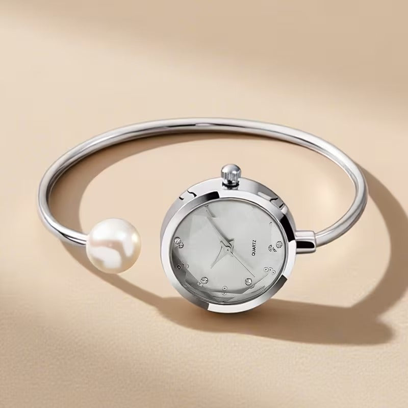 Light & Dainty Bangle Bracelet Quartz Watch